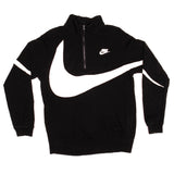 Vintage Nike Team Big Swoosh 1/4 Zip Sweatshirt Size Large.
