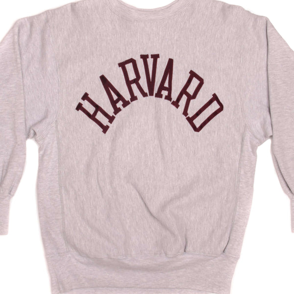 SUDADERA VINTAGE CHAMPION DE TEJIDO INVERSO HARVARD, 1990-MEDIADOS DE LOS 90, TALLA GRANDE, FABRICADA EN EE. UU.