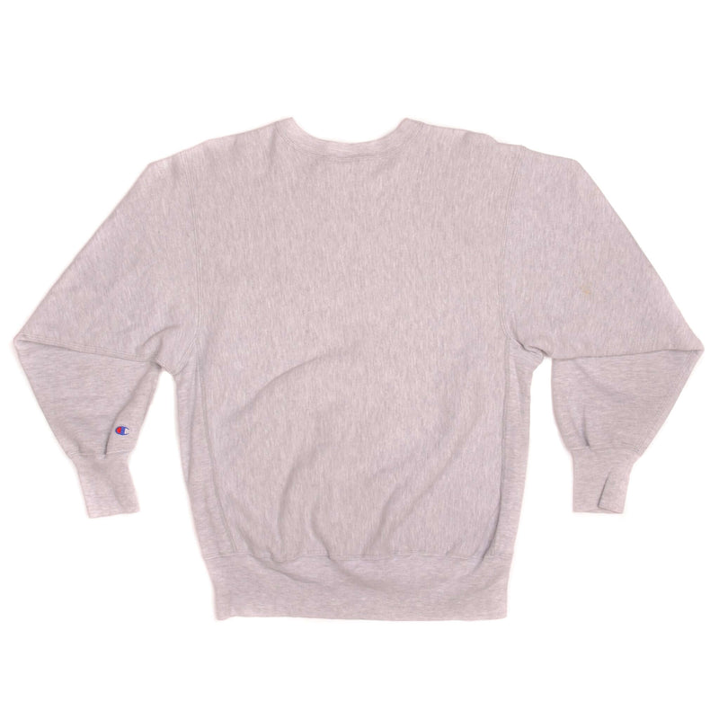 Vintage Champion Reverse Weave Harvard Tri-Blend Sweatshirt 1990-Mid 1990s Size Large Made In USA.