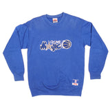 Vintage NBA Orlando Magic Nutmeg Mills Sweatshirt Size Medium Made In USA.