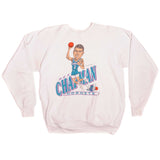 Vintage NBA Charlotte Hornets Rex Chapman Sweatshirt 1988-1992 Size XLarge Made In USA.