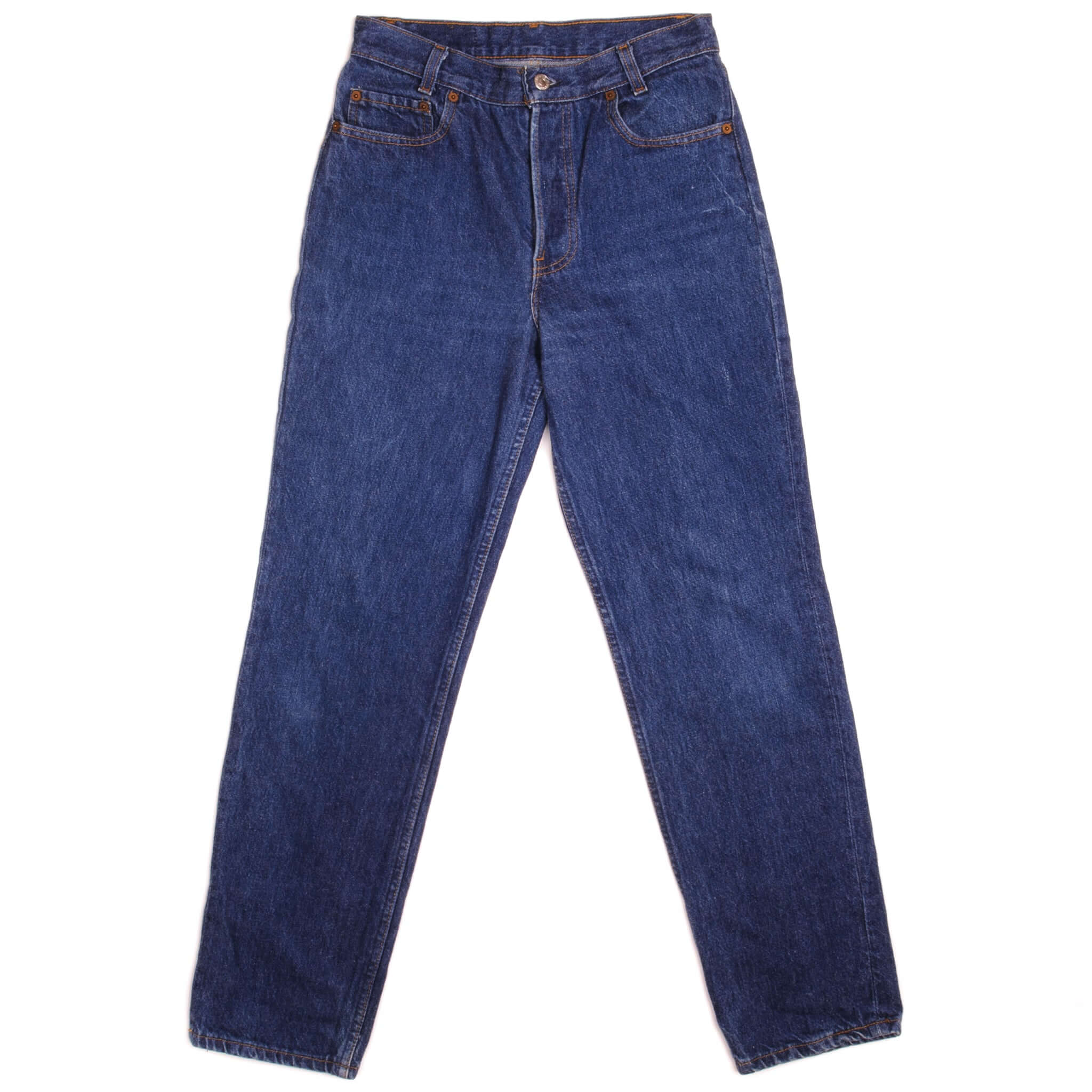 Beautiful Indigo Levis 501 Jeans 1988-1993 Made in USA with a very nice medium blue wash.  Size 29x29  Back Button S