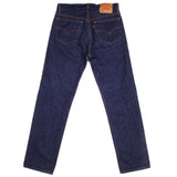 Beautiful Indigo Levis 501xx Jeans Made in USA with a very nice dark blue wash.  Size 31x30.5  Back Button 552