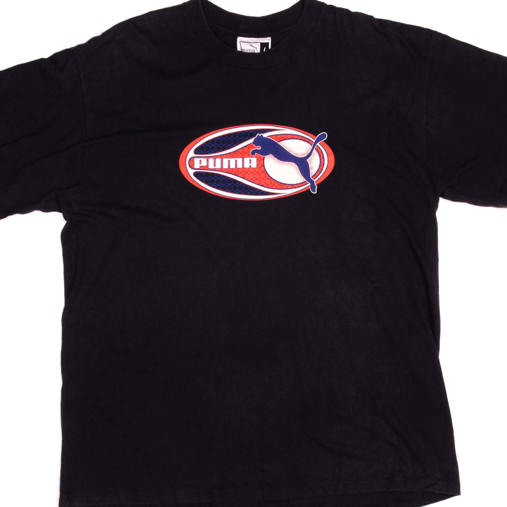 VINTAGE PUMA TEE SHIRT SIZE LARGE 1990s