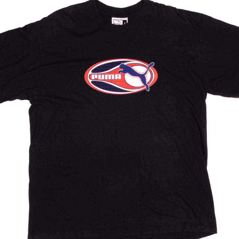 VINTAGE PUMA TEE SHIRT SIZE LARGE 1990s