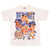 Vintage MLB Detroit Tigers Shirt Xplosion Tee Shirt 1990S Size Large Made In USA With Single Stitch Sleeves.