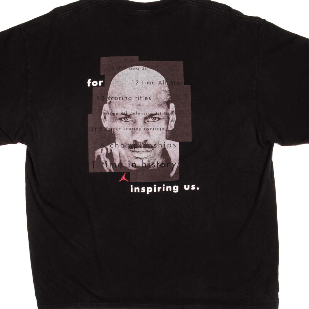 VINTAGE NIKE MICHAEL JORDAN TEE SHIRT LATE 1990s SIZE XL