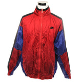 Vintage Nike Windbreaker Jacket 90'S Size Large. red