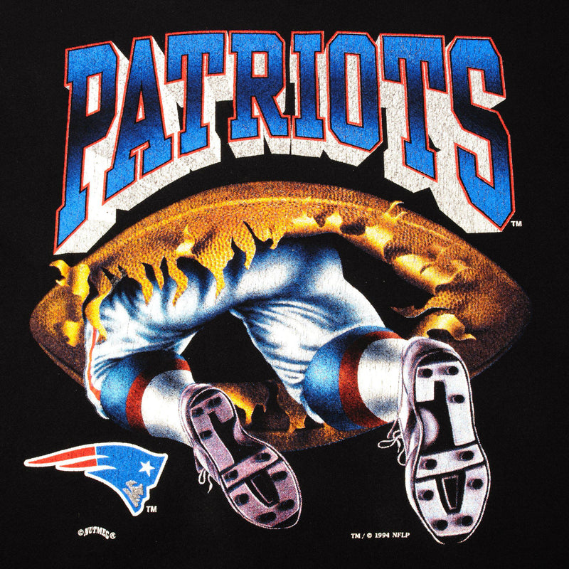 VINTAGE NFL NEW ENGLAND PATRIOTS SWEATSHIRT 1994 SIZE XL MADE IN USA