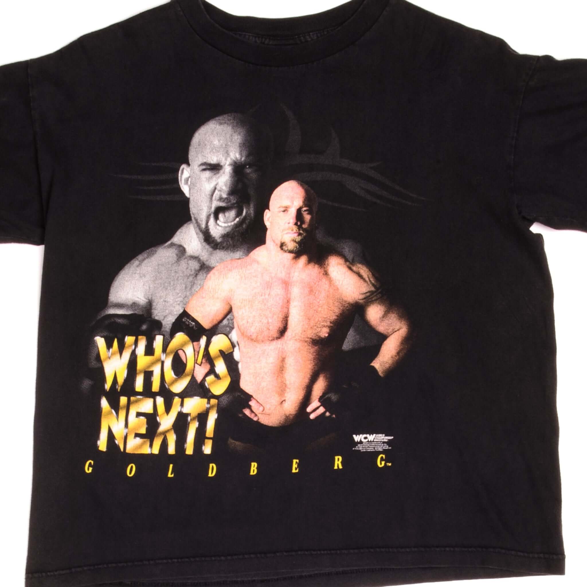 VINTAGE WRESTLING GOLDBERG TEE SHIRT 1998 SIZE MEDIUM