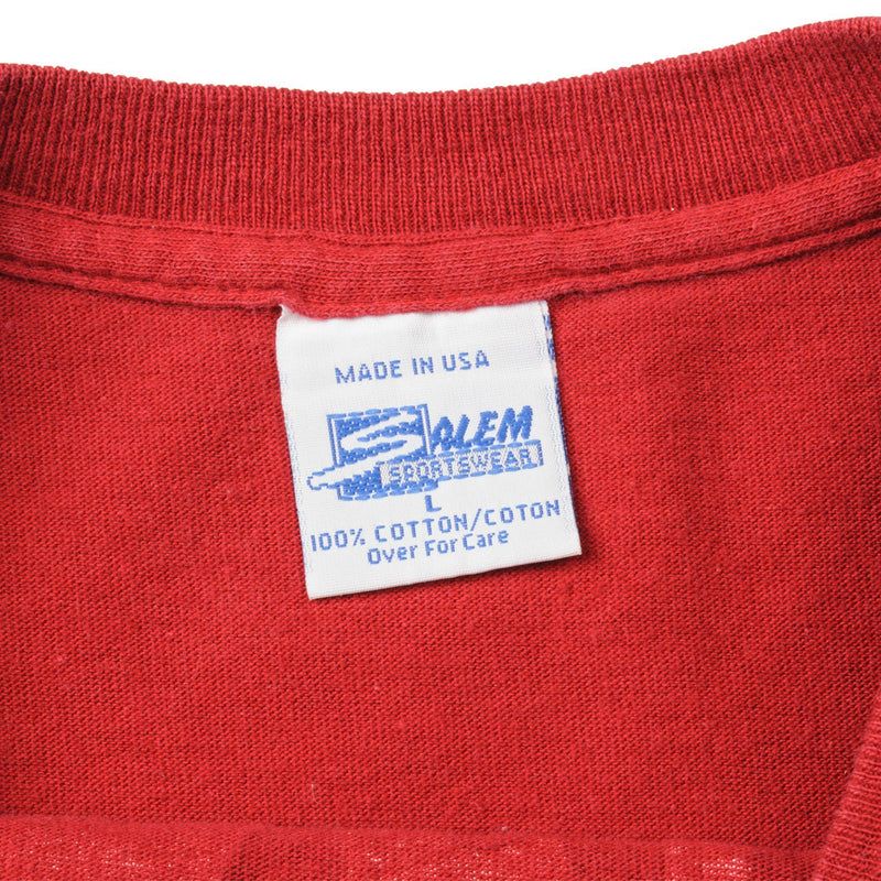 Salem Sportswear Vintage Label Tag 1991 1990s 90s
