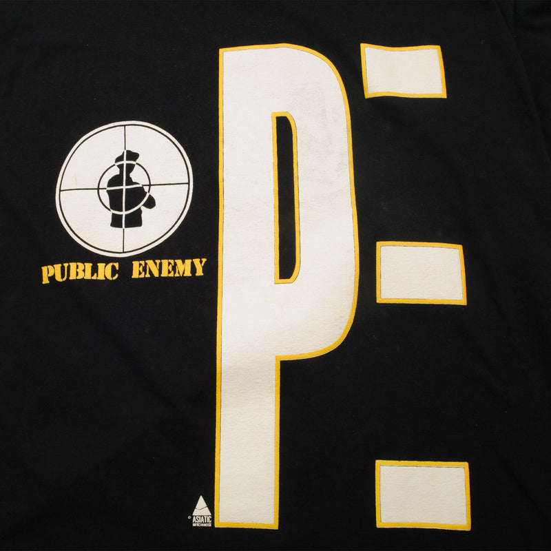 VINTAGE RAP PUBLIC ENEMY TEE SHIRT SIZE LARGE MADE IN USA