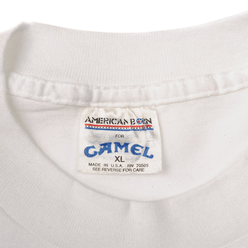 American Born For Camel Vintage Label Tag 1991 1990s 90s