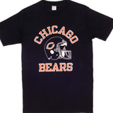 VINTAGE CHAMPION NFL CHICAGO BEARS FLUTIE TEE SHIRT 1980S MEDIUM MADE IN USA