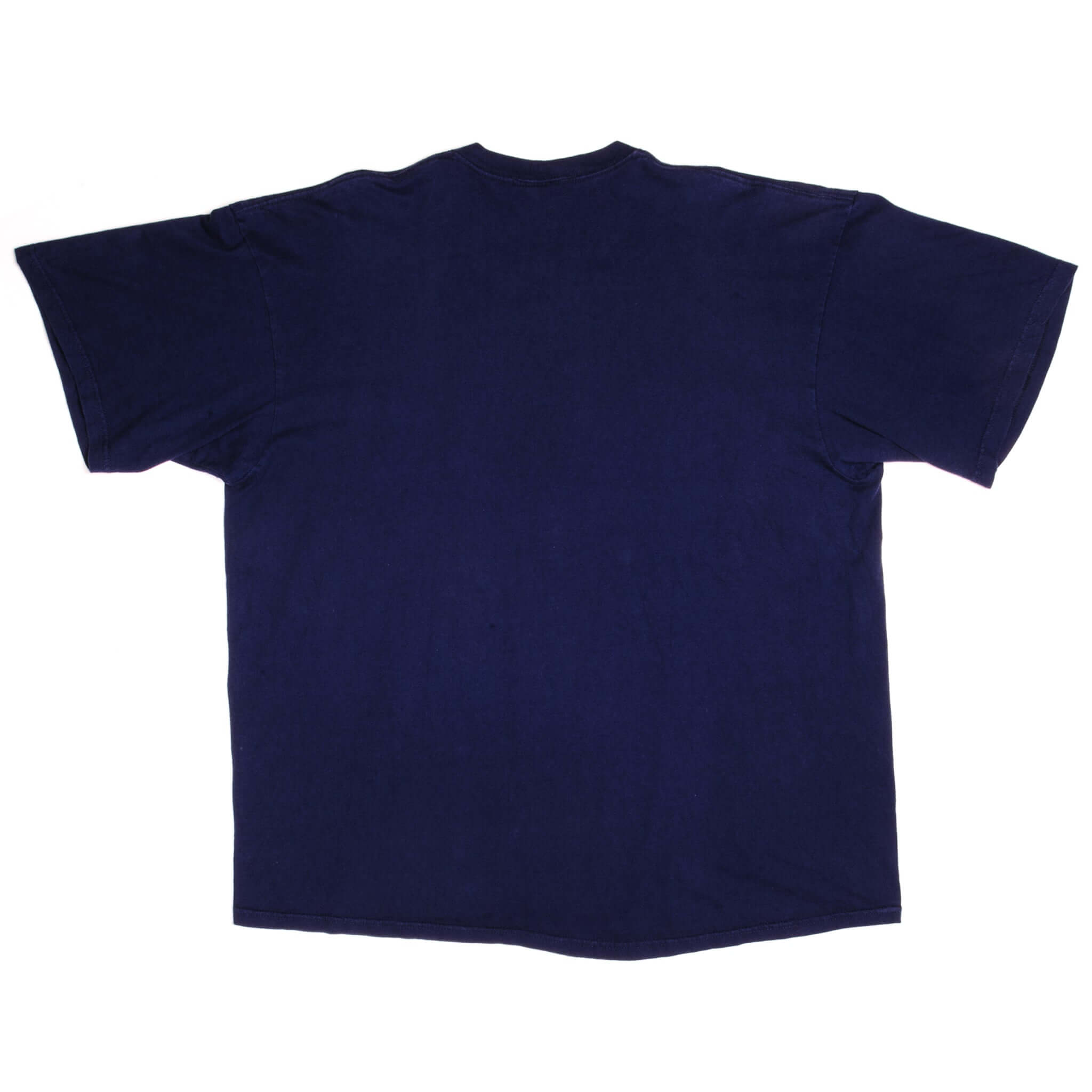 Vintage Nike Air Big Logo Blue Tee Shirt Late 1990S Size XL Made In USA.