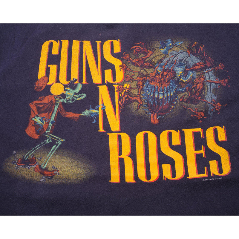 VINTAGE GUNS N ROSES TEE SHIRT 1987 SIZE XL