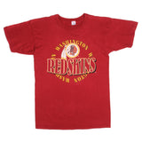 Vintage Champion Washington Redskins Tee Shirt Early 1980s-1990 Size Medium Made In USA With Single Stitch Sleeves.