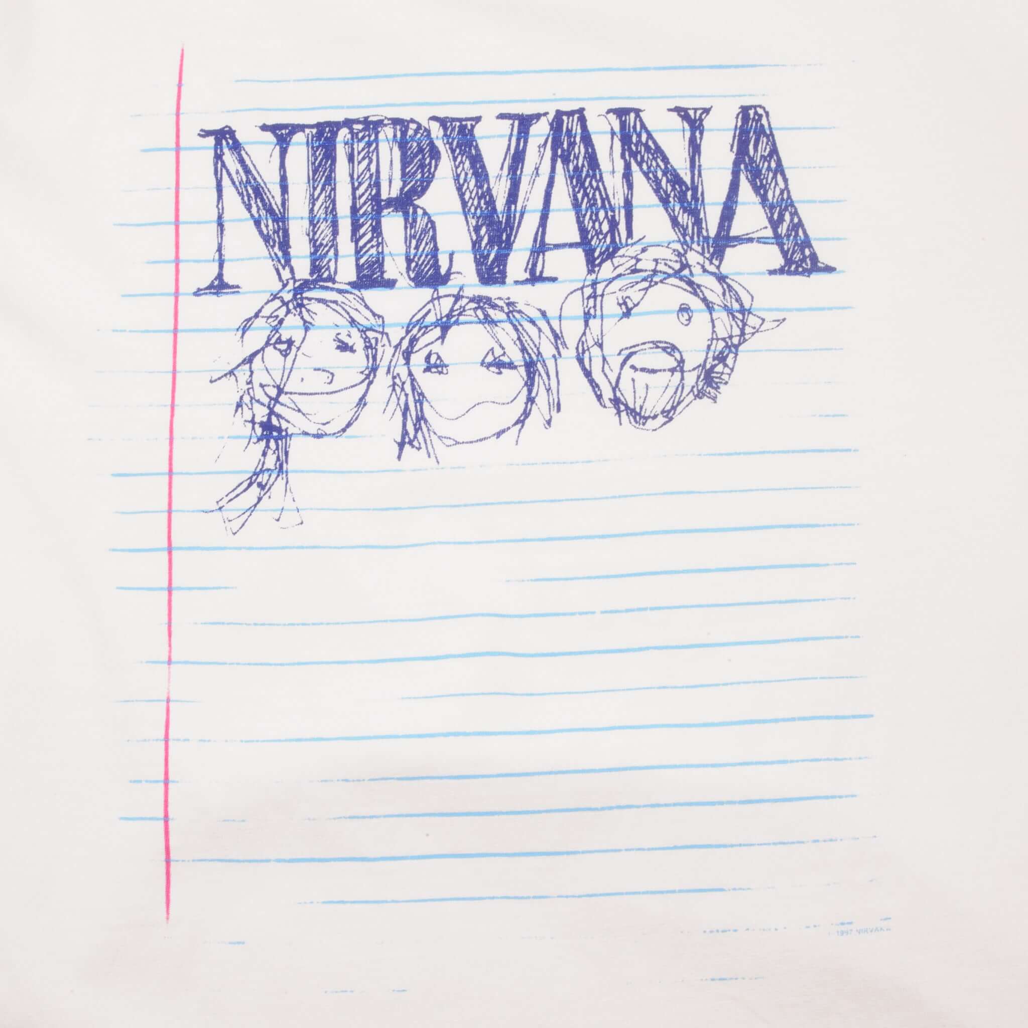 VINTAGE NIRVANA TEE SHIRT 1997 SIZE LARGE