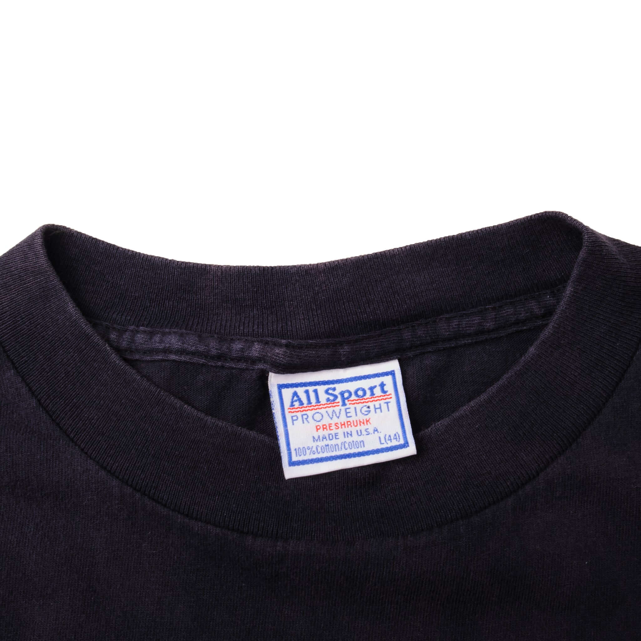 Vintage Nascar The Nightmare Continues 3 Times Champion John Force Tee Shirt With Single Stitch Sleeves Size L. Made In USA. 1990S