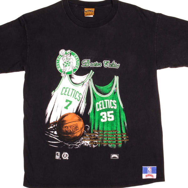 VINTAGE NBA BOSTON CELTICS TEE SHIRT SIZE LARGE MADE IN USA 1990s