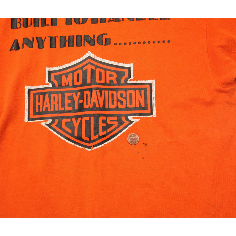 VINTAGE CHAMPION HARLEY DAVIDSON TEE SHIRT 1970s SIZE SMALL MADE IN USA