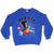 Vintage NBA Orlando Magic Nutmeg Mills Sweatshirt 1994 Size XL Made In USA.