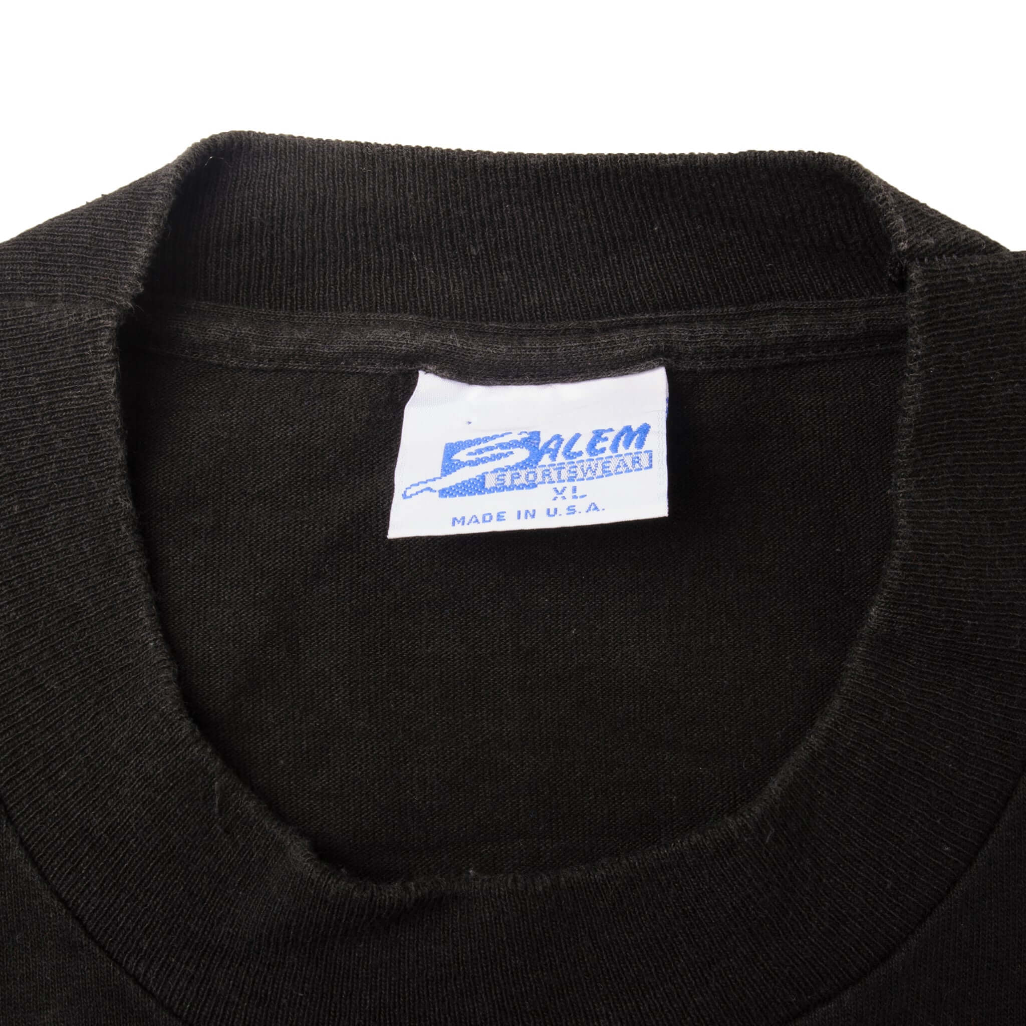 Vintage NFL Miami Dolphins Salem Sportswear Tee Shirt 1987 Size XLarge Made in USA With Single Stitch Sleeves.