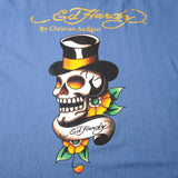 VINTAGE ED HARDY TEE SHIRT 2000s SIZE 2XL MADE IN USA