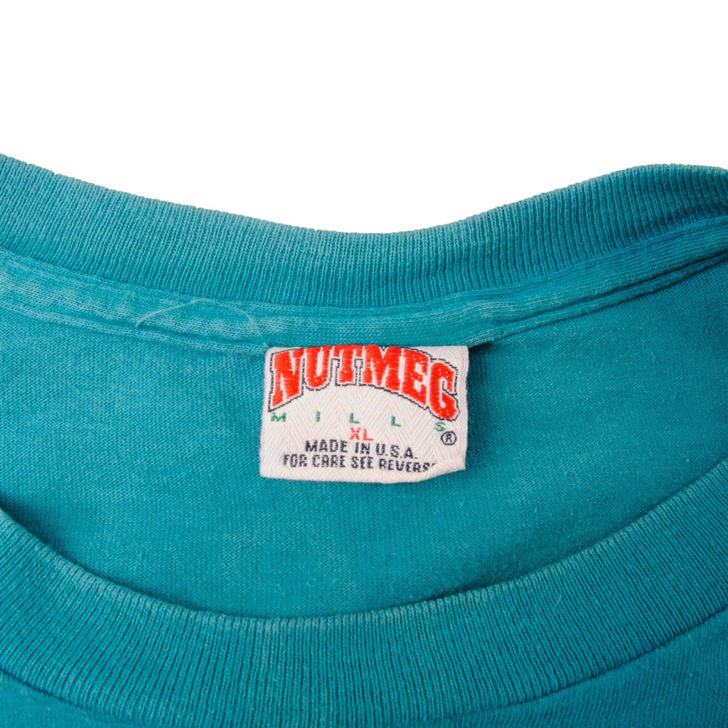 Vintage Anaheim Mighty Ducks T-shirt Size XL Nutmeg Mills for Sale