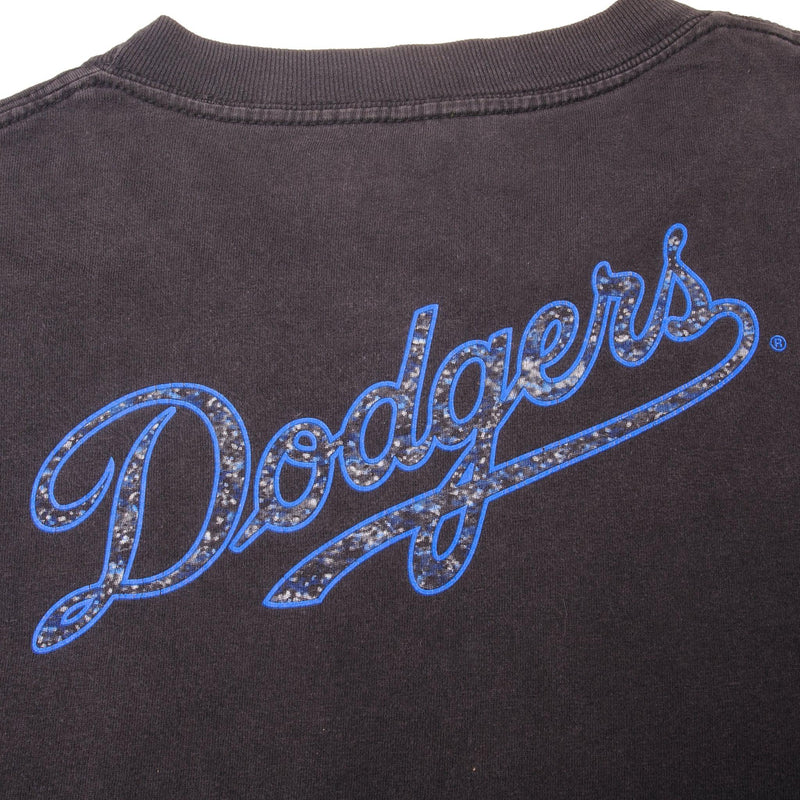 Vintage All Over Print MLB Los Angeles Dodgers Nomo The Tornado 1995 Tee Shirt Size XXL Made In USA With Single Stitch Sleeves.