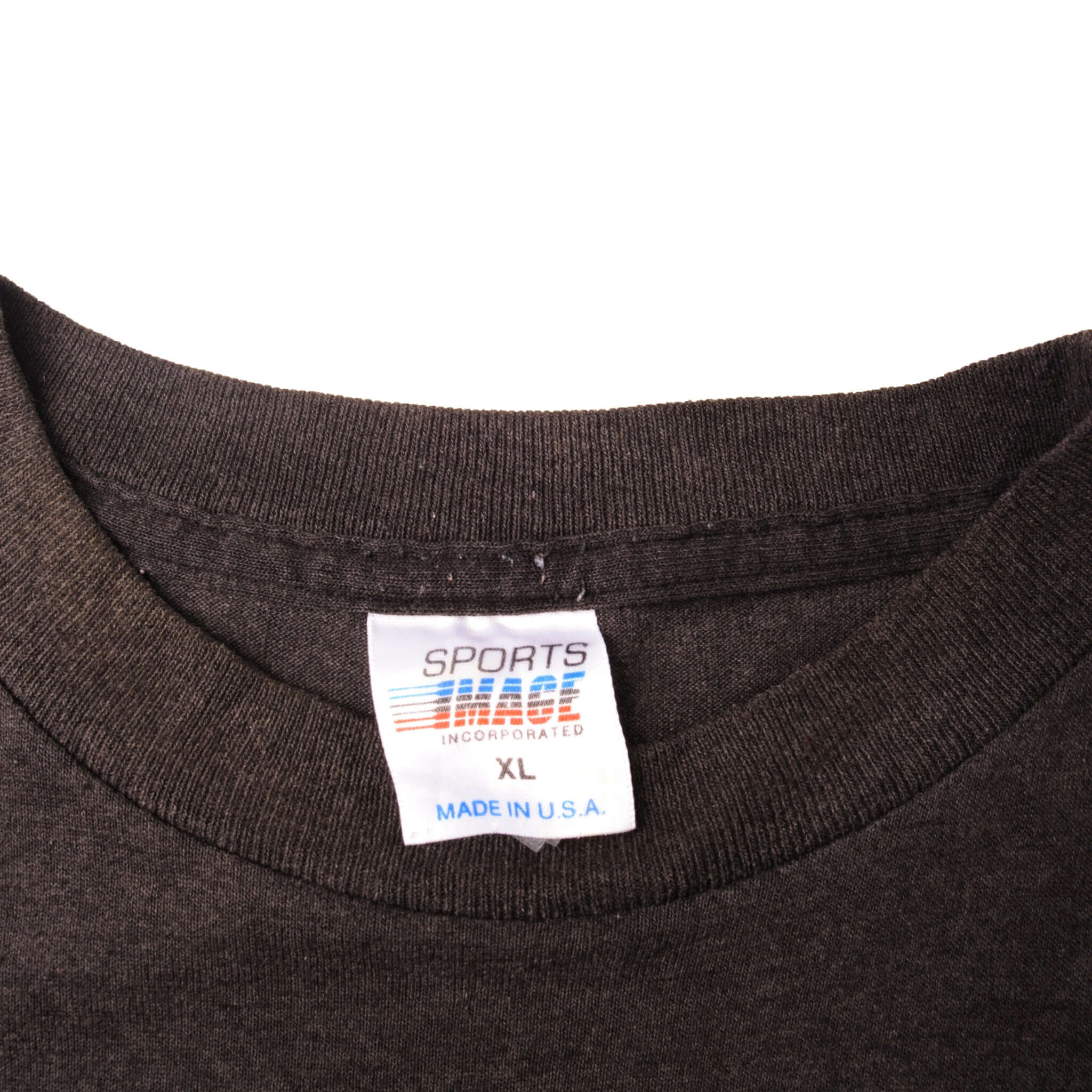 Vintage Nascar Dale Earnhardt Black Velvet Tee Shirt 1992 Size XLarge With Single Stitch Sleeves. Made In USA   