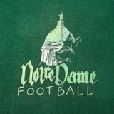 VINTAGE NOTRE DAME FOOTBALL TEE SHIRT 1990s SIZE XL MADE IN USA