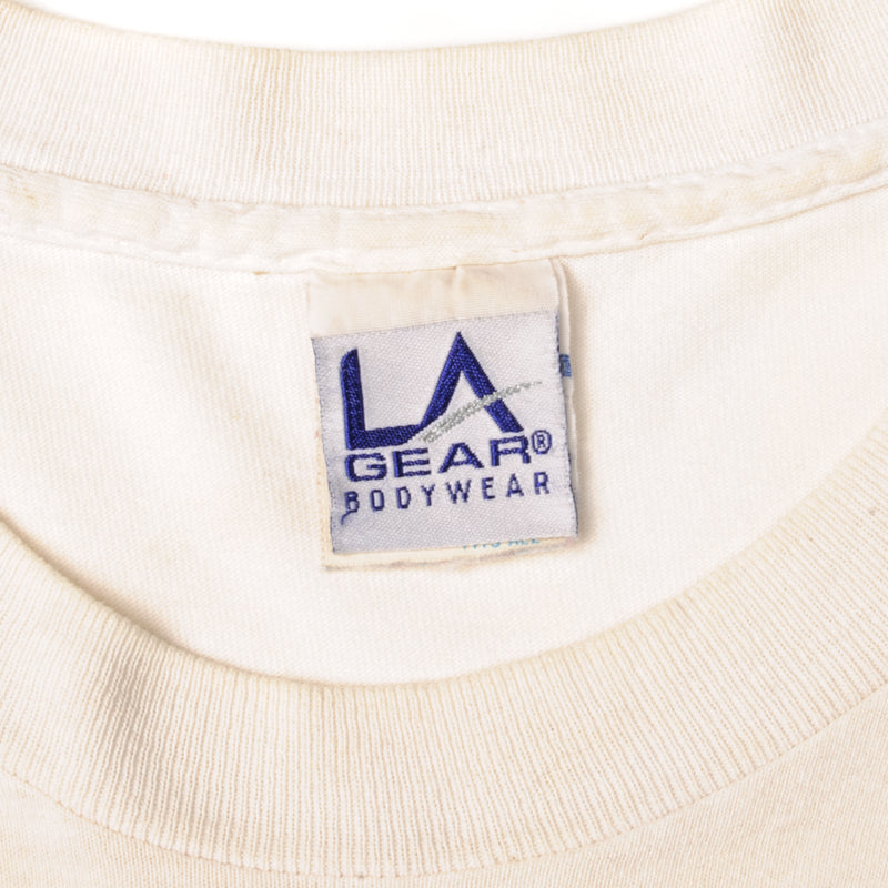 LA Gear Vintage Label Tag 1990s 90s