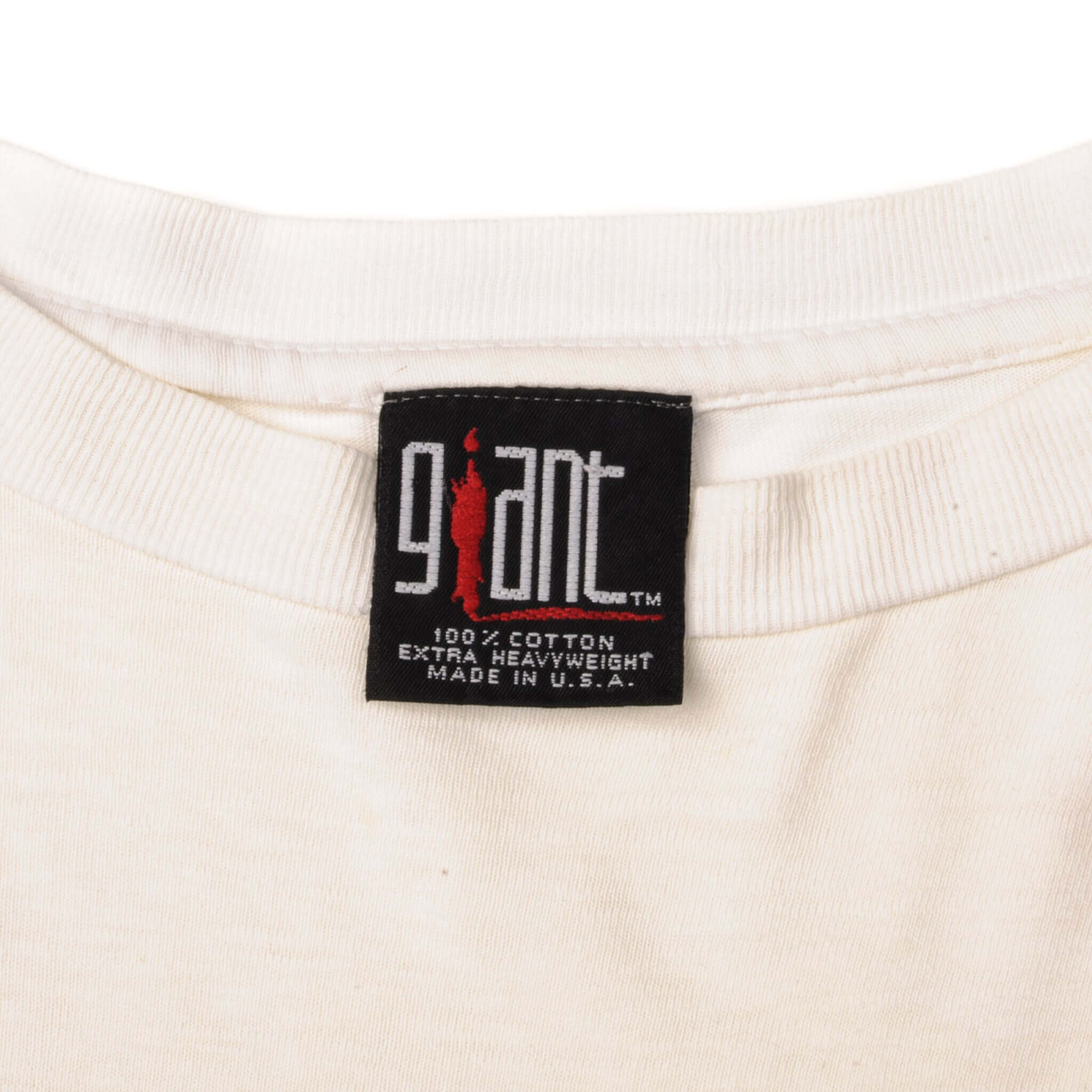 Giant Vintage Label Tag 1993 1990s 90s