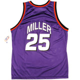 Vintage Champion NBA Phoenix Suns Miller 25 Jersey 1990s Size 48 Made In USA Deadstock With Original Tag.