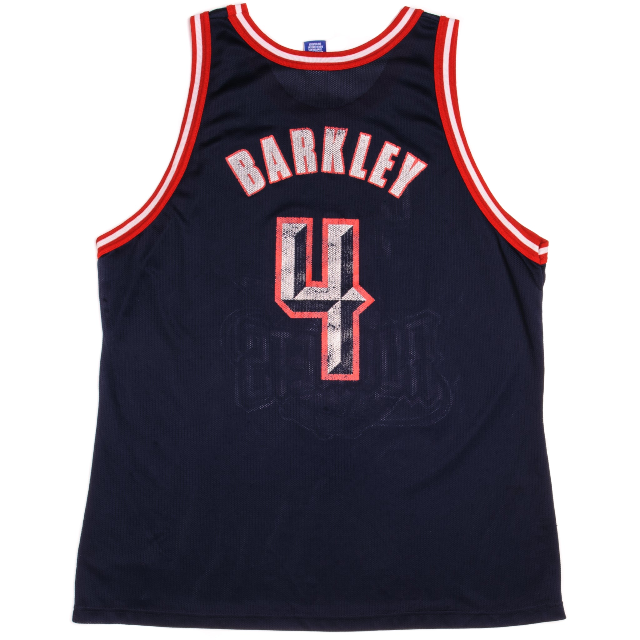 Vintage 1997 Charles Barkley Houston Rockets Reversible