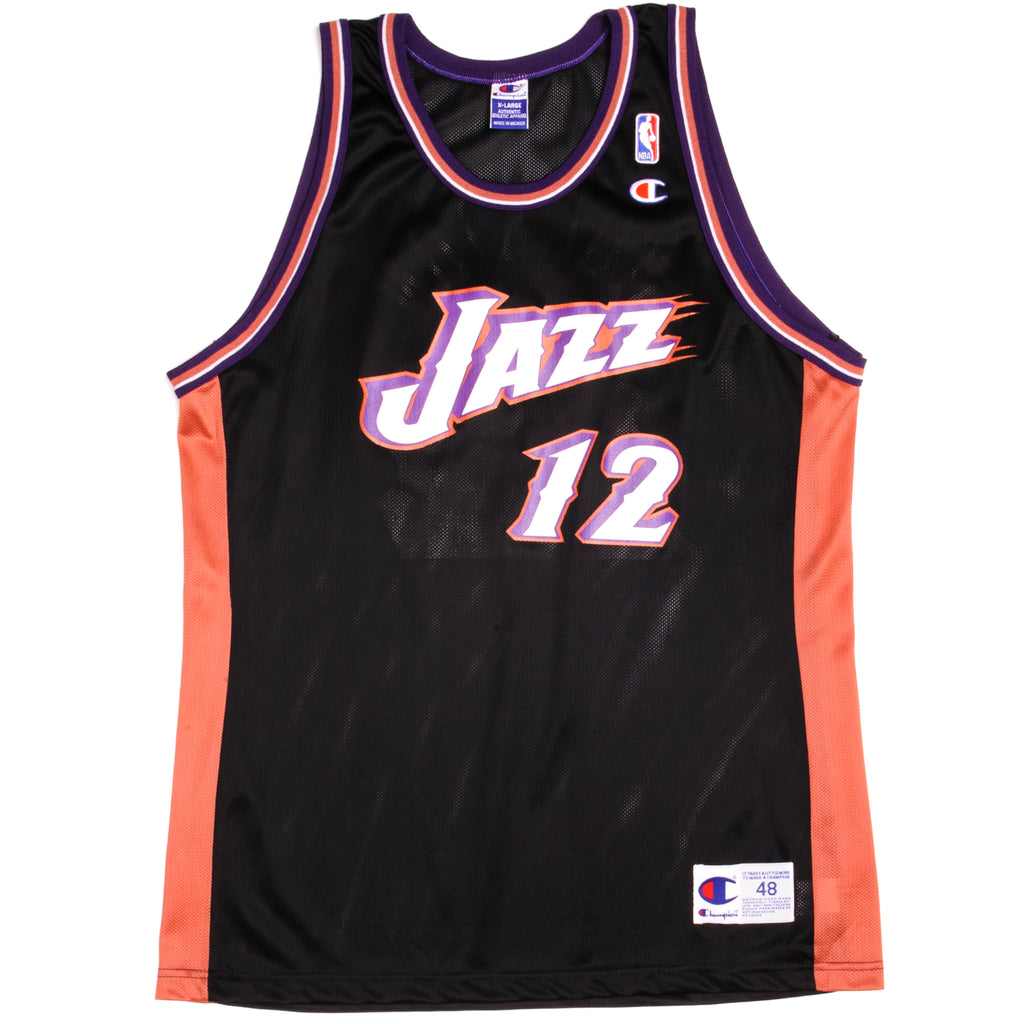 Vintage Champion NBA Houston Rockets Drexler #22 Jersey 1994-1998 Size 44