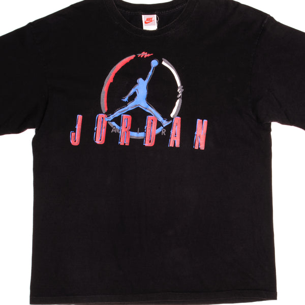 Vintage Nike Air Jordan Tee Shirt 1987-1994 Size XLarge Made In USA With Single Stitch Sleeves.