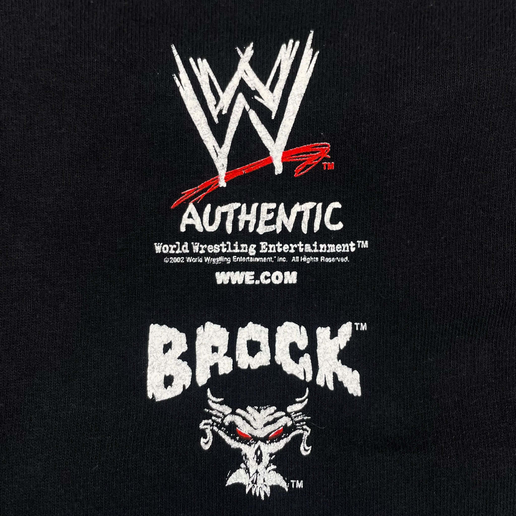 Vintage WWE World Wrestling Federation Brock Here Comes The Pain Tee Shirt 2002 Size XL