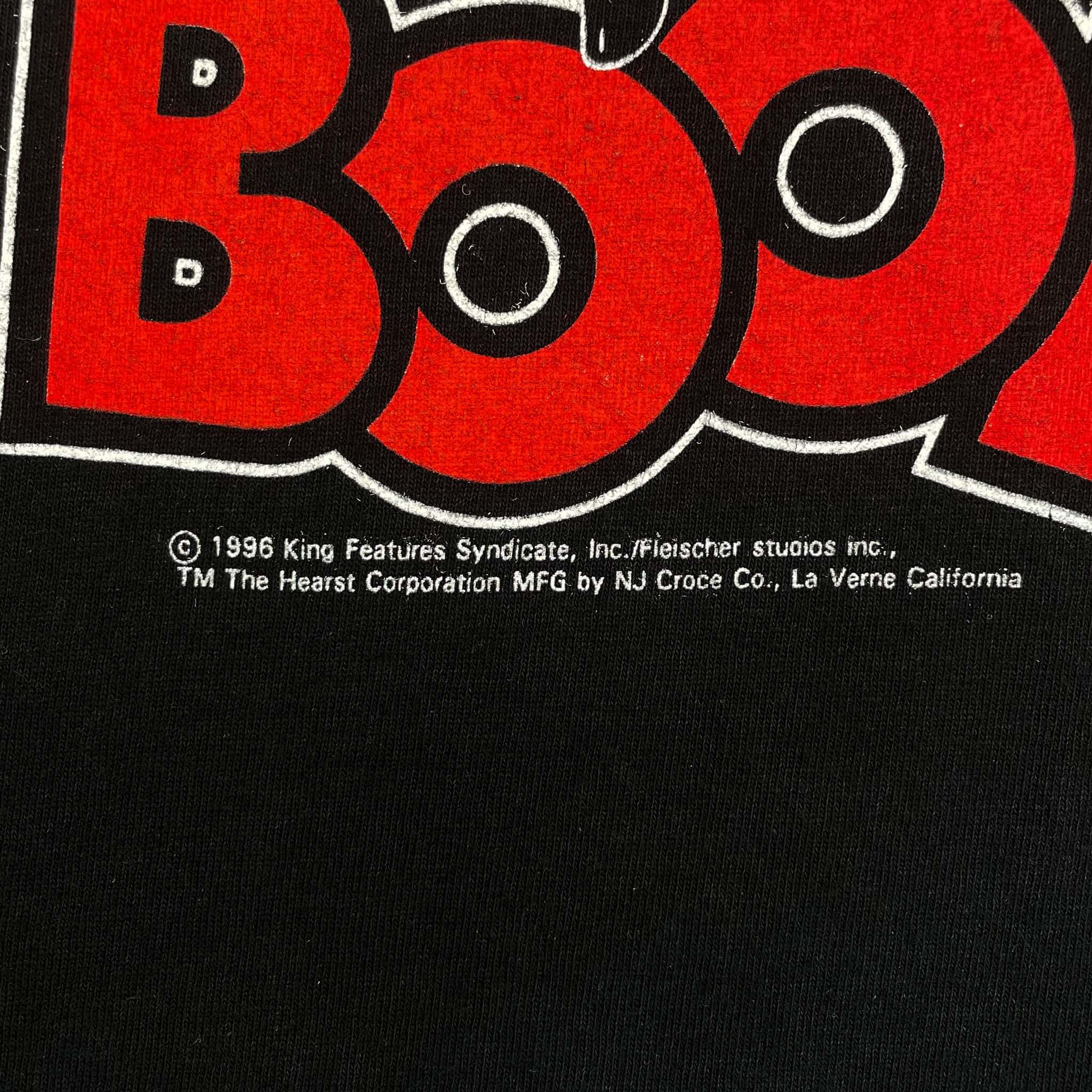 VINTAGE BETTY BOOP TEE SHIRT 1996 SIZE MEDIUM