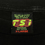 Vintage Nascar Team USA Looney Tunes Vil Coyote Tee Shirt Size XL