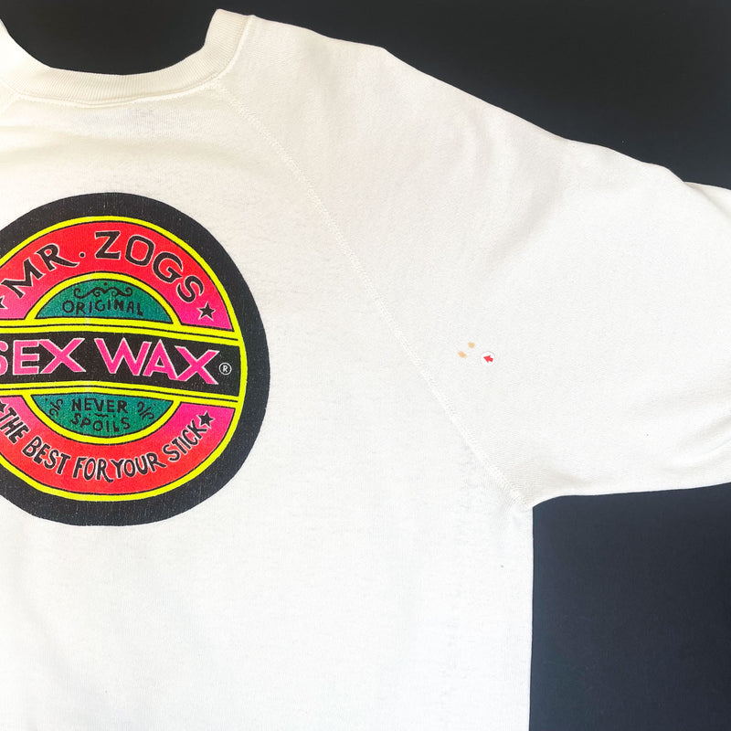 Vintage Surf Mr Zogs Sex Wax Sweatshirt Size XL Made In USA