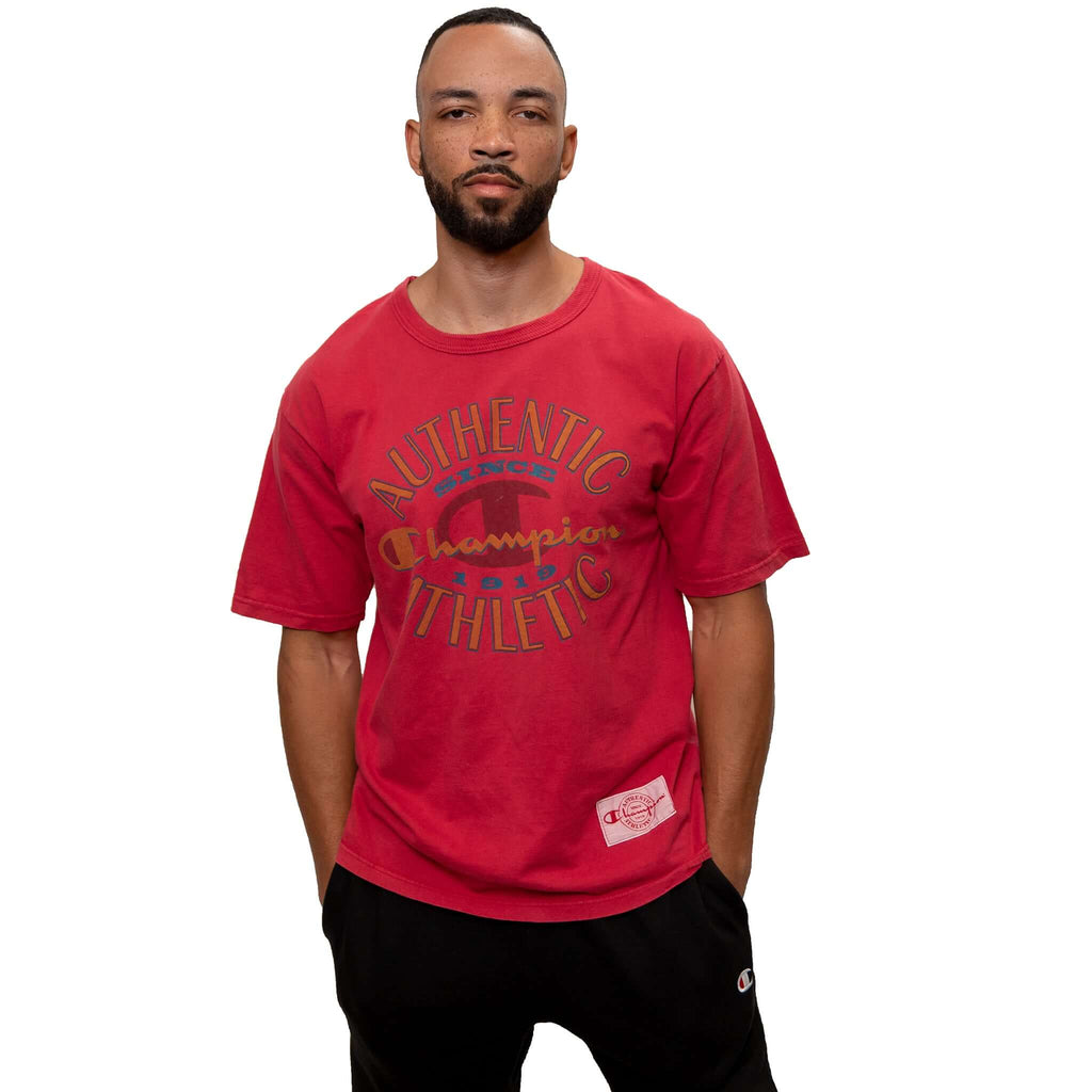 VINTAGE CHAMPION TEE SHIRT 1990-MID 1990S SIZE MEDIUM MADE IN USA