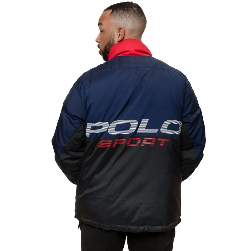 VINTAGE POLO SPORT RALPH LAUREN DOWN PUFFER JACKET SIZE XL 1990s