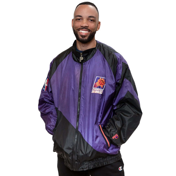 CHAQUETA VINTAGE DE JUGADOR PROFESIONAL DE LA NBA PHOENIX SUNS TALLA XL
