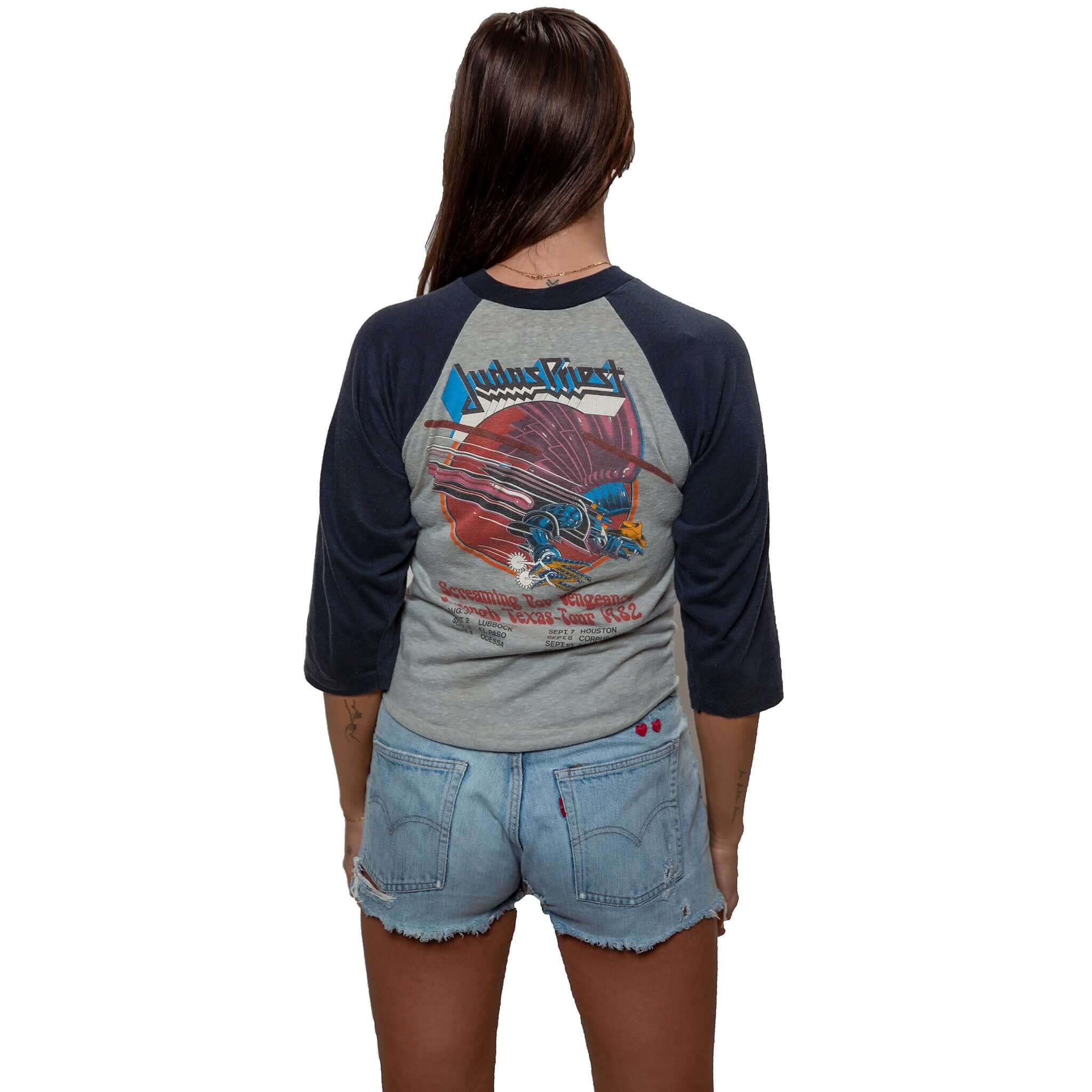 VINTAGE JUDAS PRIEST TEE SHIRT 1982 SIZE SMALL MADE IN USA