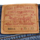 VINTAGE LEVIS 501 JEANS SIZE 33X29 W33 L29 MADE IN USA