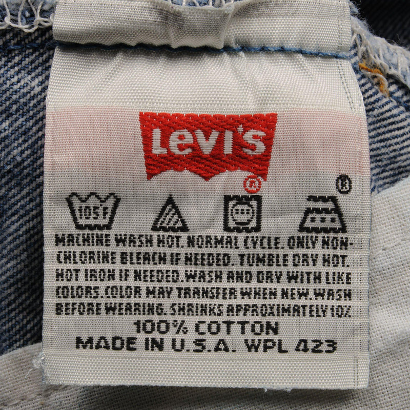 VINTAGE LEVIS 501 JEANS SIZE 33X29 W33 L29 MADE IN USA