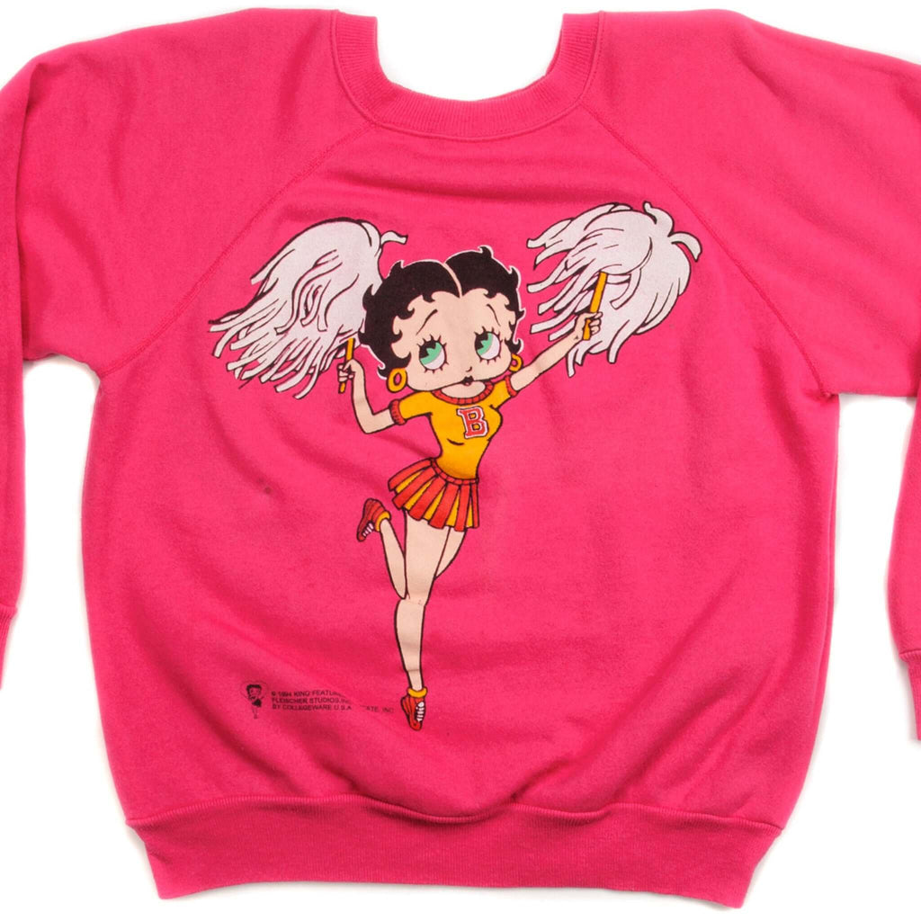 Vintage Betty Boop Sweatshirt Size Large Made In USA Vintage
