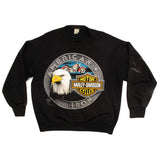 VINTAGE HARLEY DAVIDSON AMERICAN IRON SWEATSHIRT 1988 SIZE XL MADE IN USA